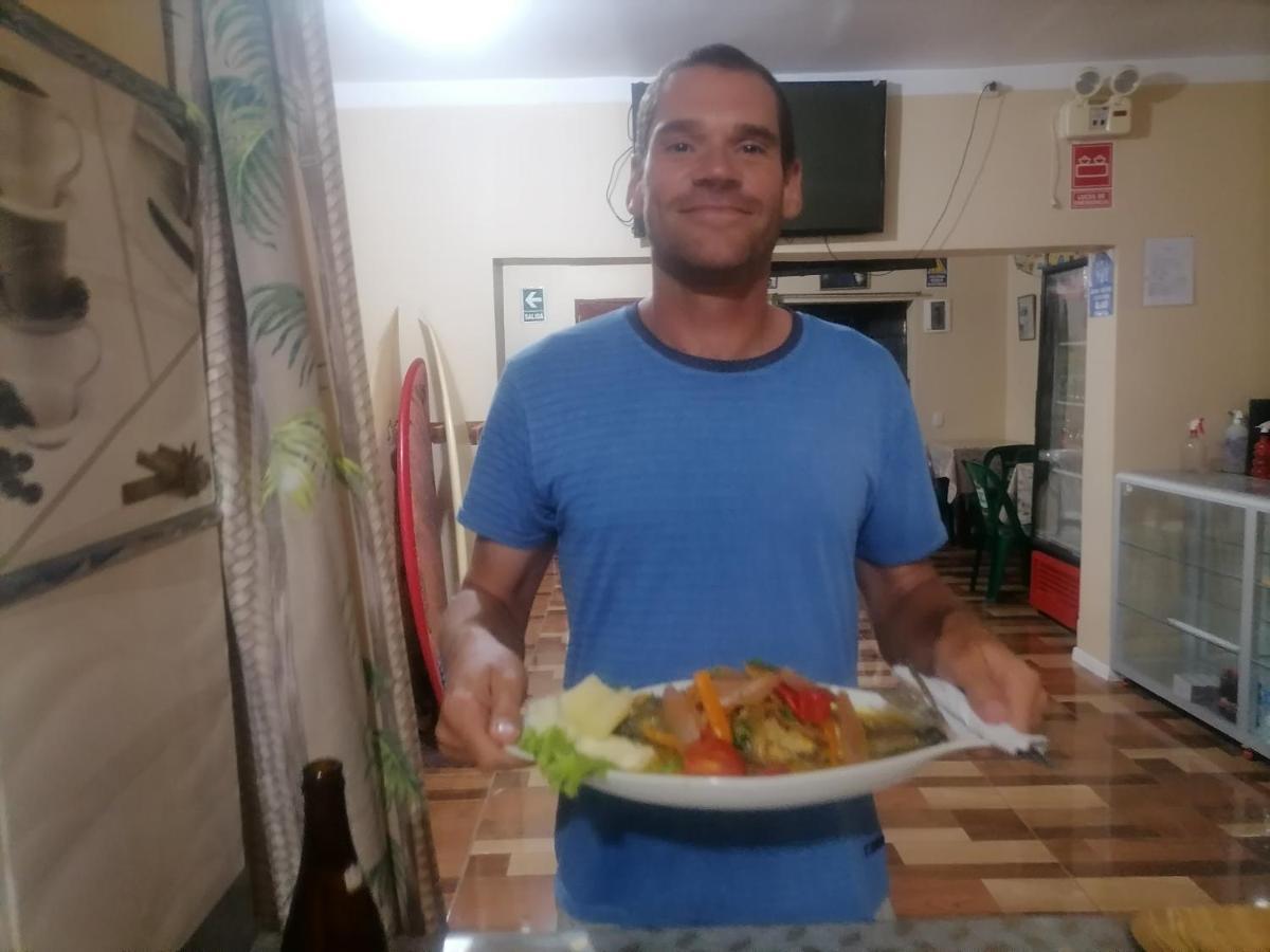 Hospedaje Restaurante El Hombre Malabrigo Dış mekan fotoğraf